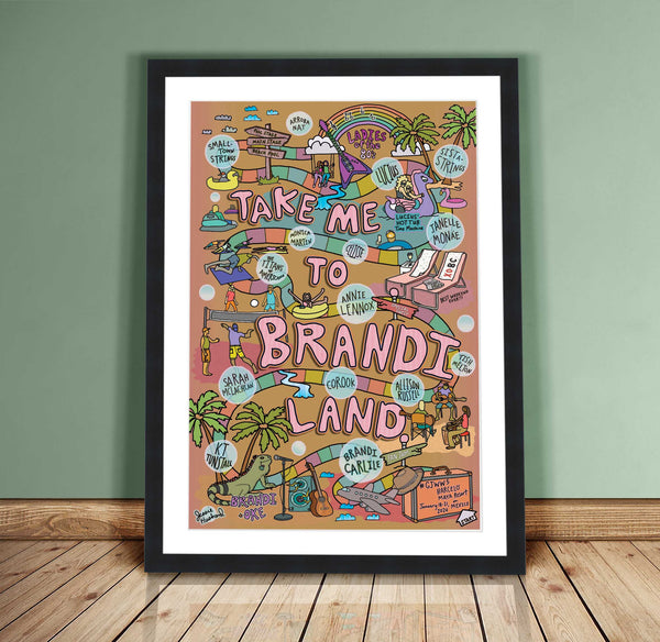 Take me to Brandi Land - GJWW5!!! Poster, Puzzle, Tshirt
