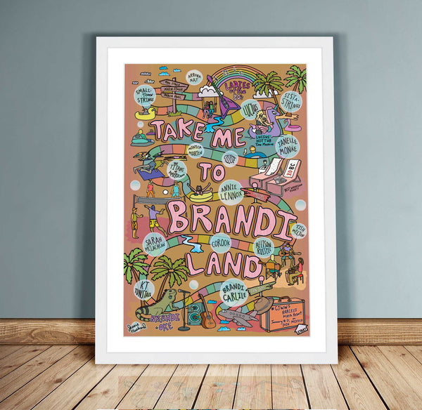 Take me to Brandi Land - GJWW5!!! Poster, Puzzle, Tshirt