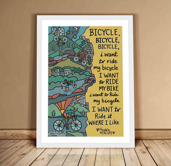Bicycle Race, Queen, Freddie Mercury lyrics