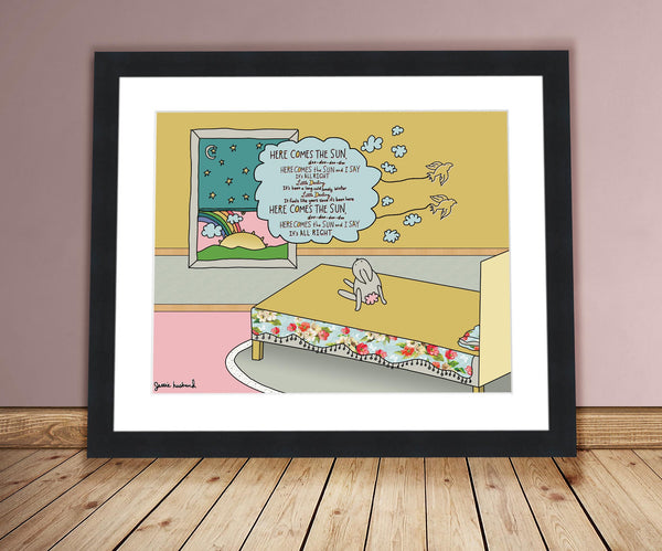 Here comes the sun, Beatles lyrics - Jessie husband