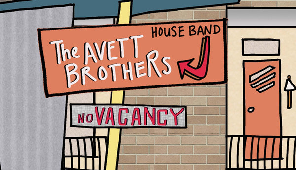 The Avett Brothers Beach Poster - 2020 - Jessie husband