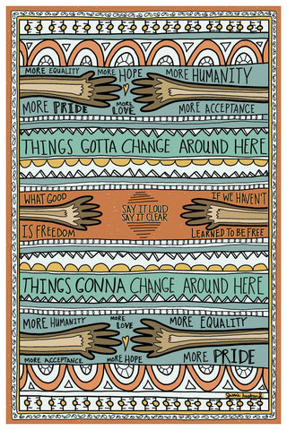 Equality, Hope, Humanity, Pride, Love, Acceptance and lyrics from Change by Mavis Staples - Jessie husband