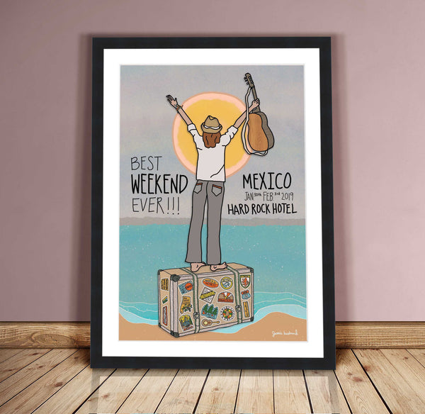 Best Weekend Ever!!! GJWW1 Poster - Jessie husband