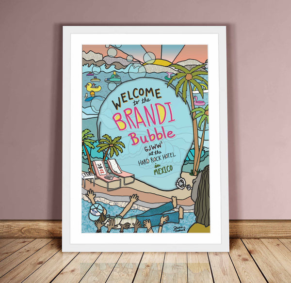 Brandi Bubble GJWW3!!! poster