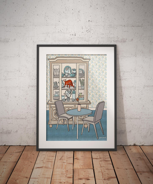 Bull in a china closet - Jessie husband