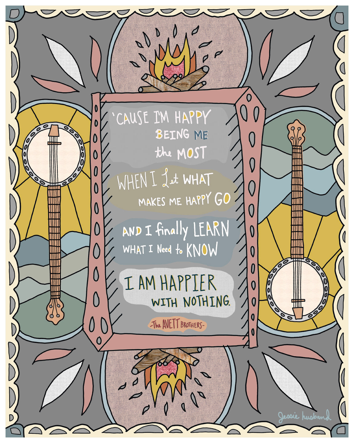 Untitled #4, Avett Brothers Lyrics, The Third Gleam - Jessie husband