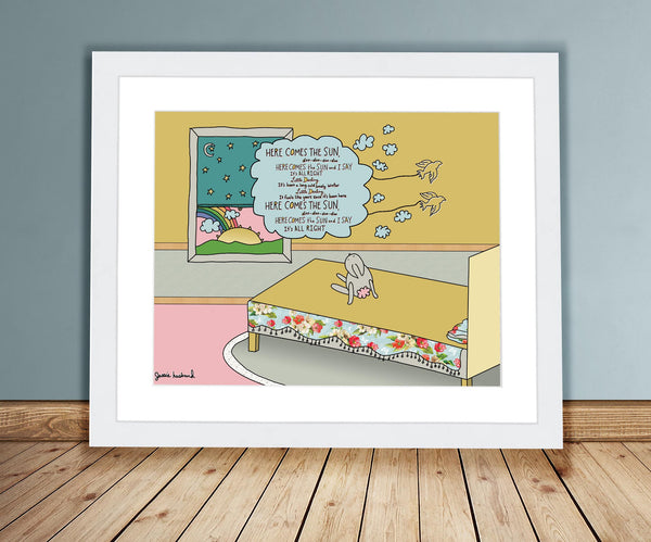 Here comes the sun, Beatles lyrics - Jessie husband