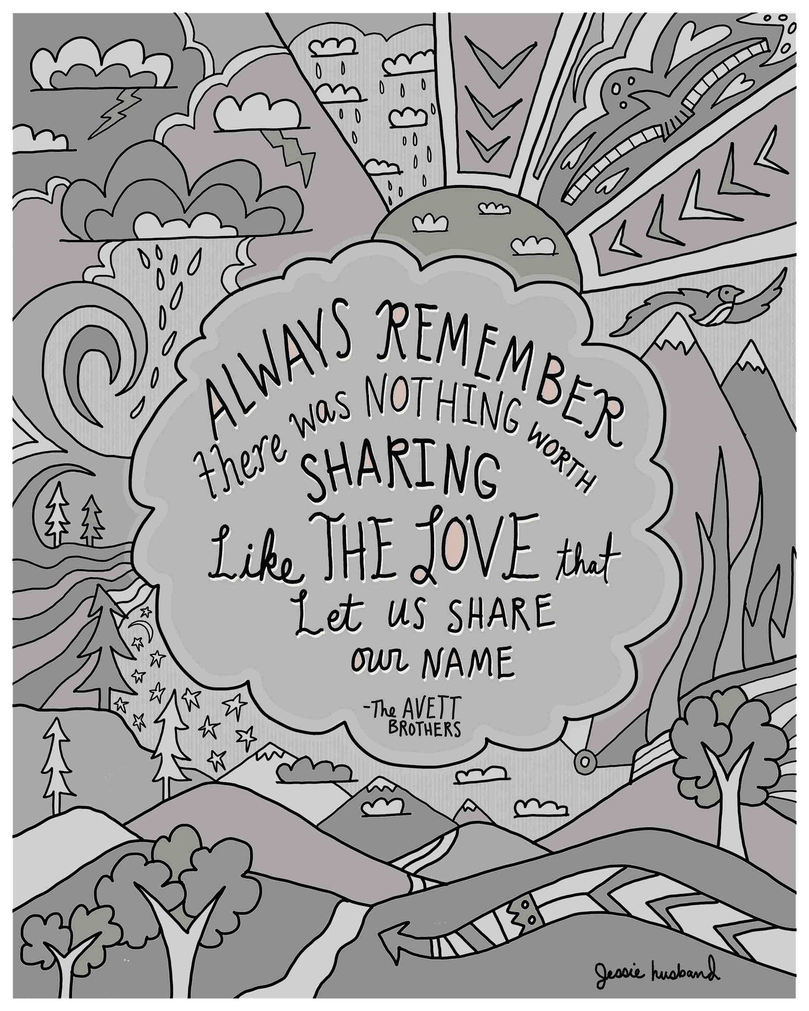 Murder in the City, Avett Brothers Lyrics - Jessie husband