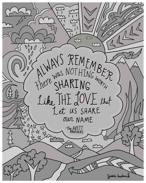 Murder in the City, Avett Brothers Lyrics - Jessie husband