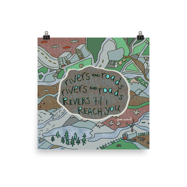 Rivers and Roads, The Head and the Heart Lyrics - Jessie husband