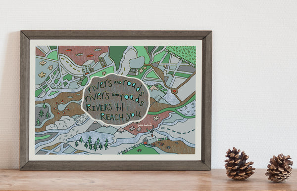 Rivers and Roads, The Head and the Heart Lyrics - Jessie husband