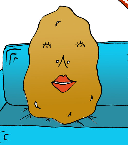 Couch Potato Home Print - Jessie husband