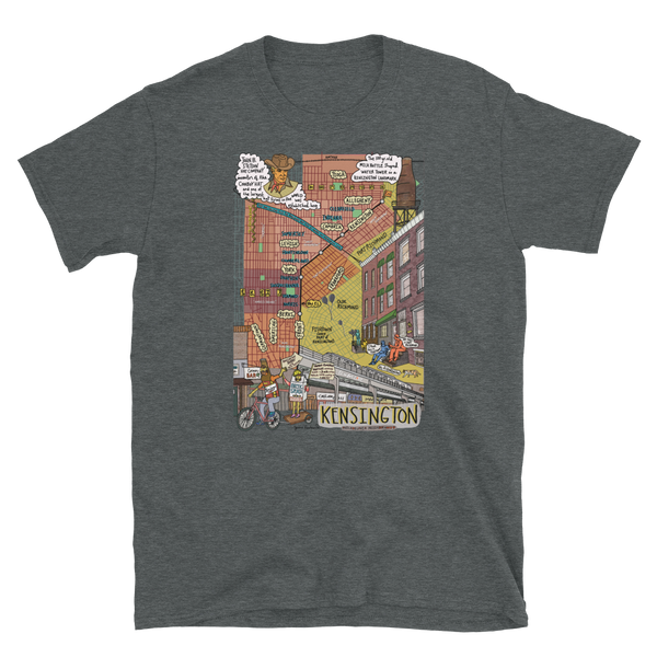 Kensington, Philly neighborhood tee - Jessie husband