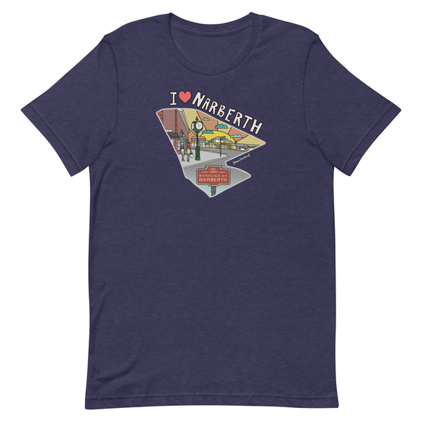 I Love Narberth T Shirt