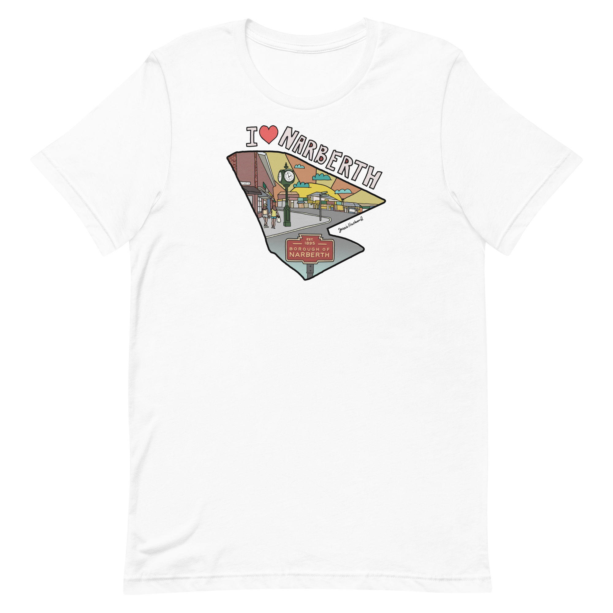 I Love Narberth T Shirt